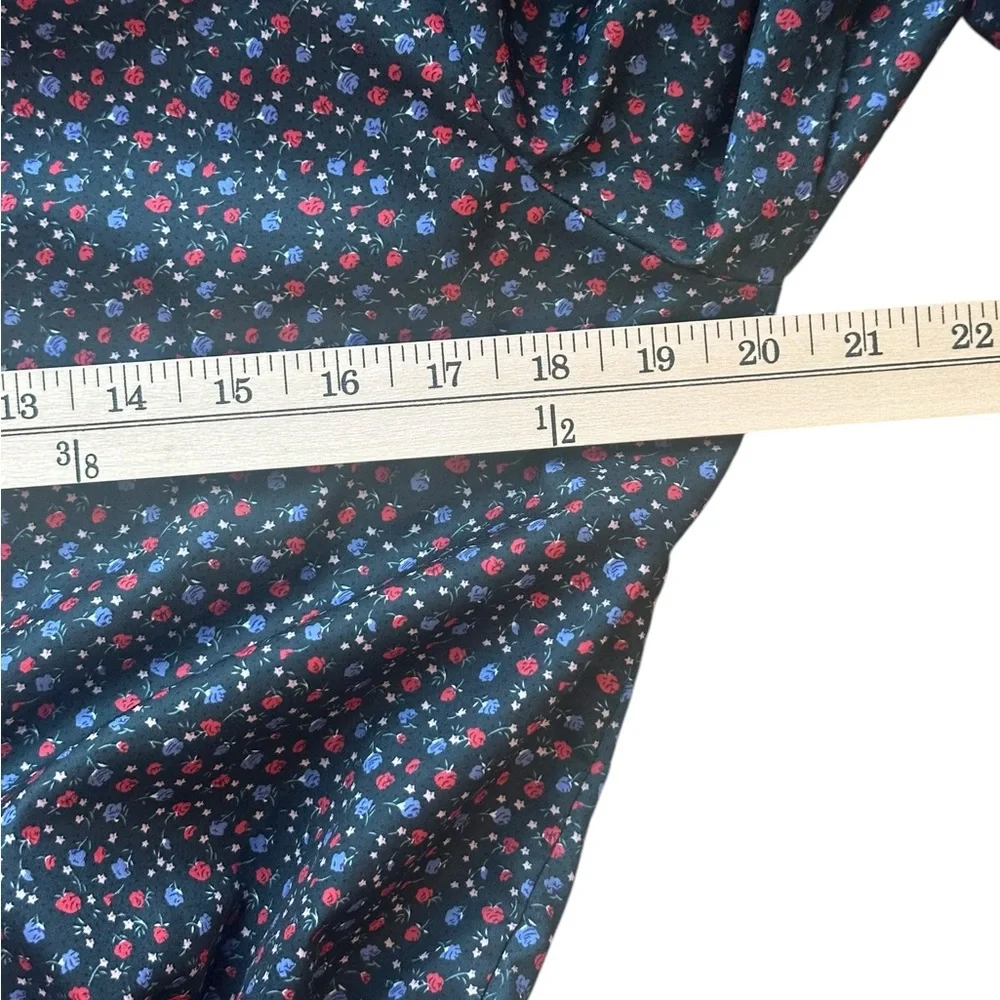 Jack + Avery‎ Floral Blouson Top Women’s Medium - Picture 3 of 6